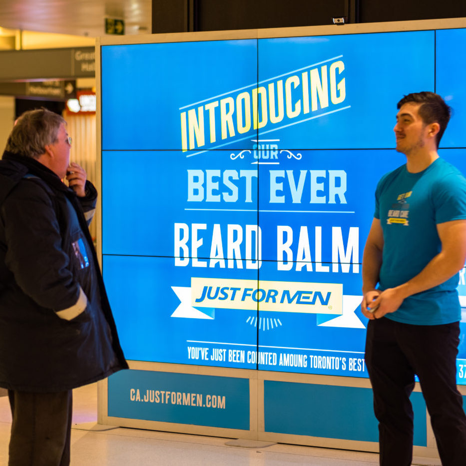 Just For Men - Beard Balm - Union Station - GO Concourse (Toronto, Ontario)