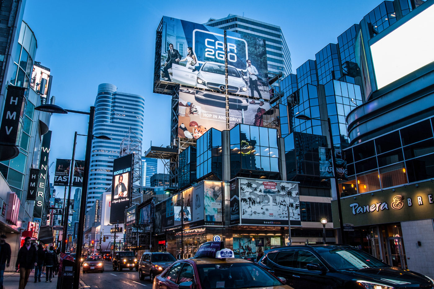 Car2Go - Hop In and Drive - YDS - The Atrium North - (Toronto, Ontario)