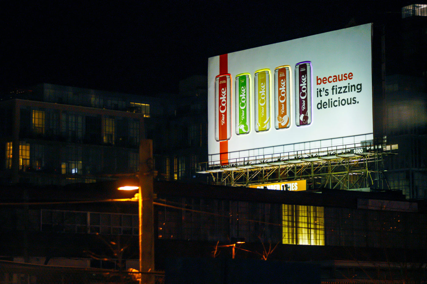 Diet Coke - Because - Spectaculars - GEW 1080 (Toronto, Ontario)