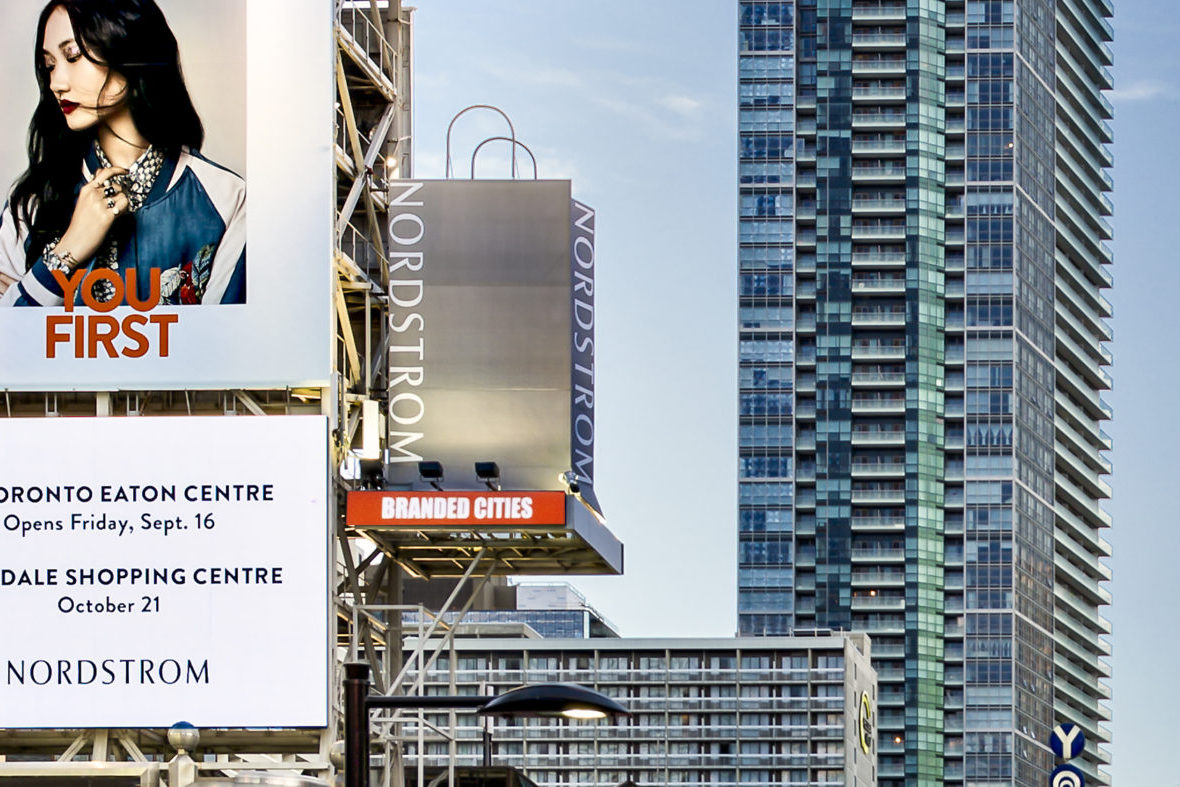 Nordstrom - You First - YDS - AOB South 3D Media Platform (Toronto, Ontario)